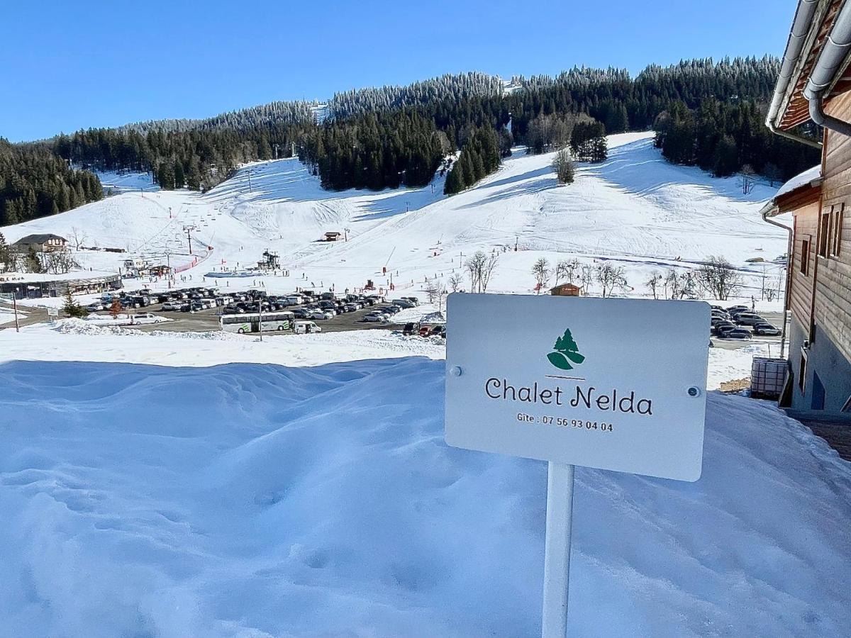 Chambre Privee Au Pied Des Pistes - Chambre Chez L'Habitant - Chaletnelda Com لامورا المظهر الخارجي الصورة